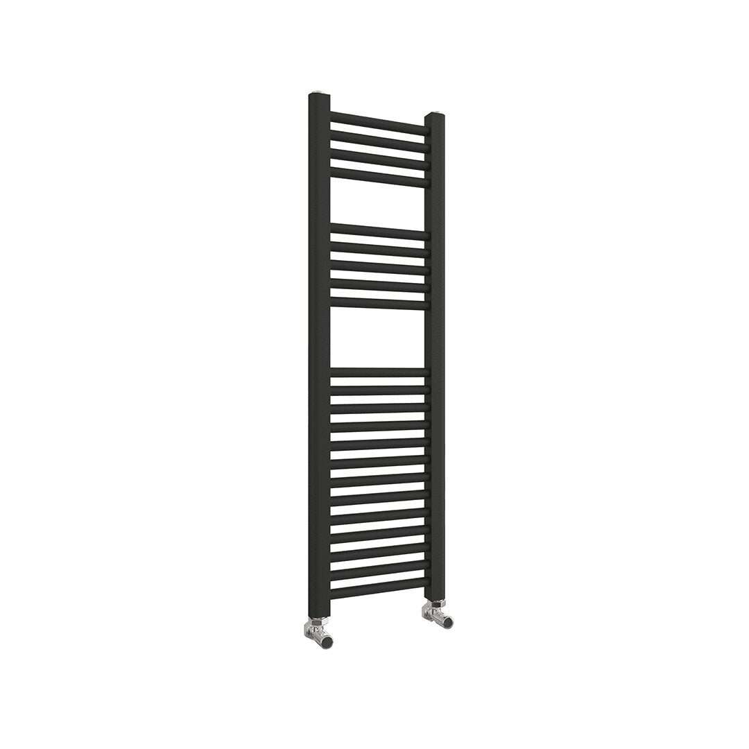 Elegant Haven Maree 300 X 1120 Matt Black Ladder Towel Warme