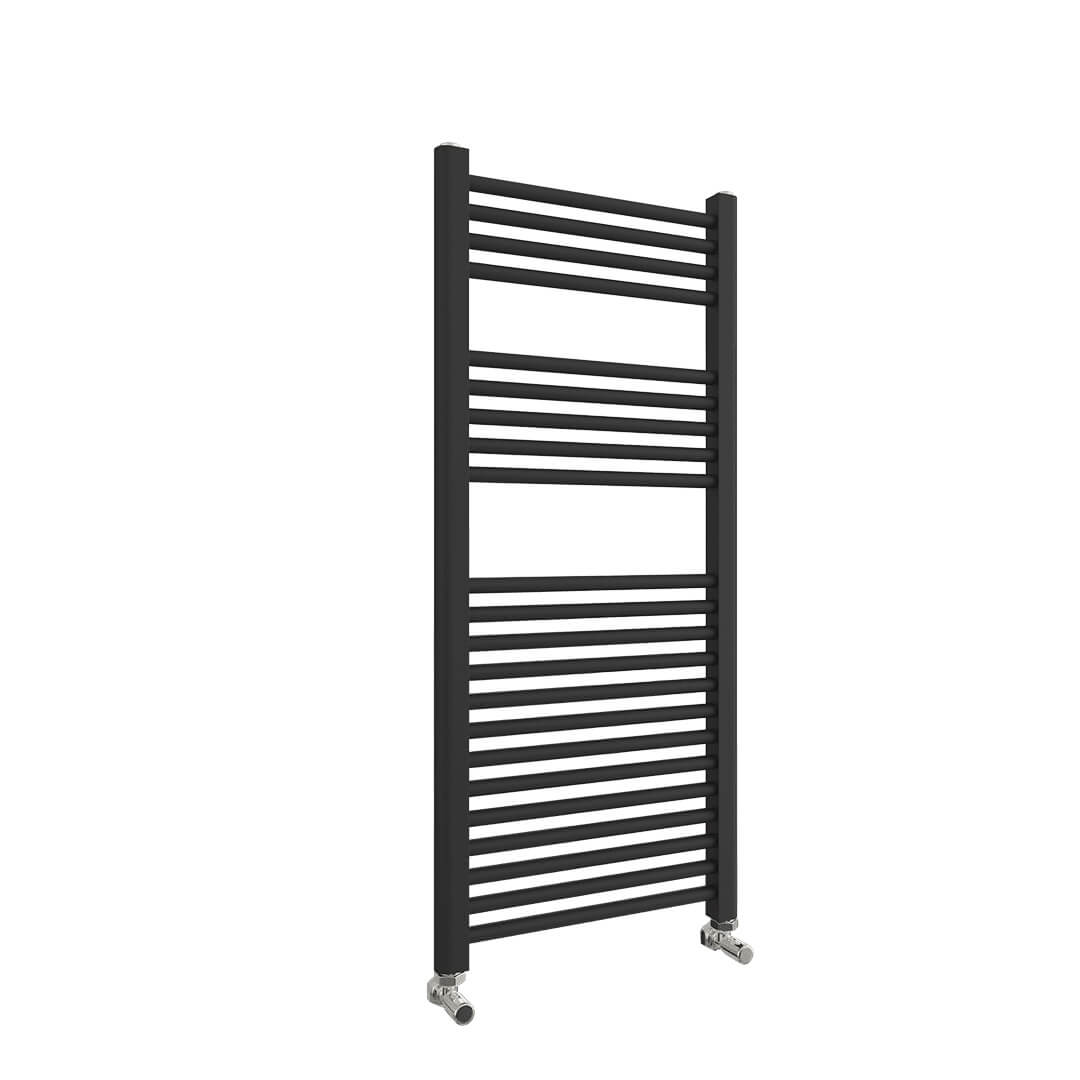Elegant Haven Maree 500 X 1120 Matt Black Ladder Towel Warme
