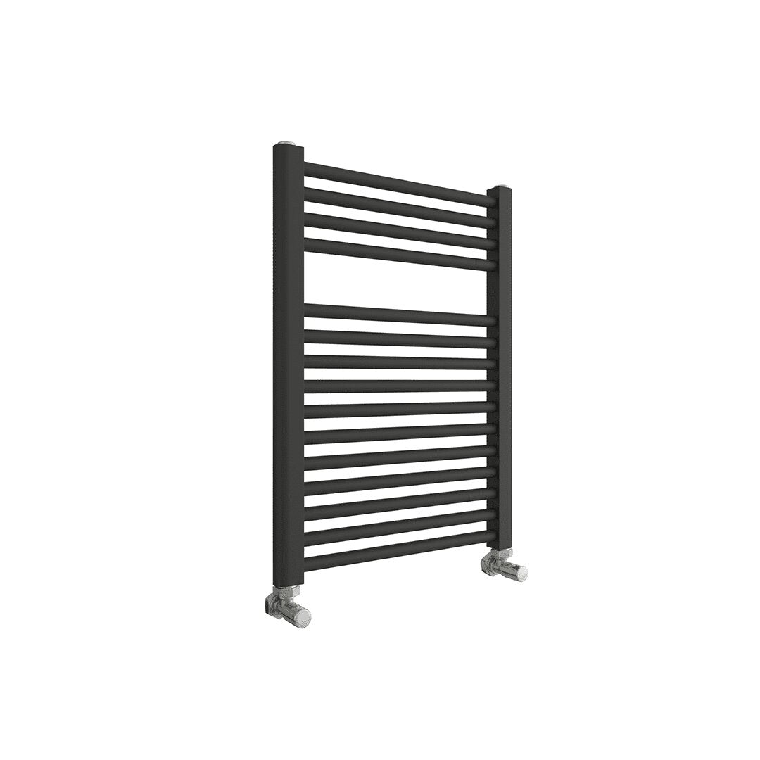 Elegant Haven Maree 500 X 688 Matt Black Ladder Towel Warme