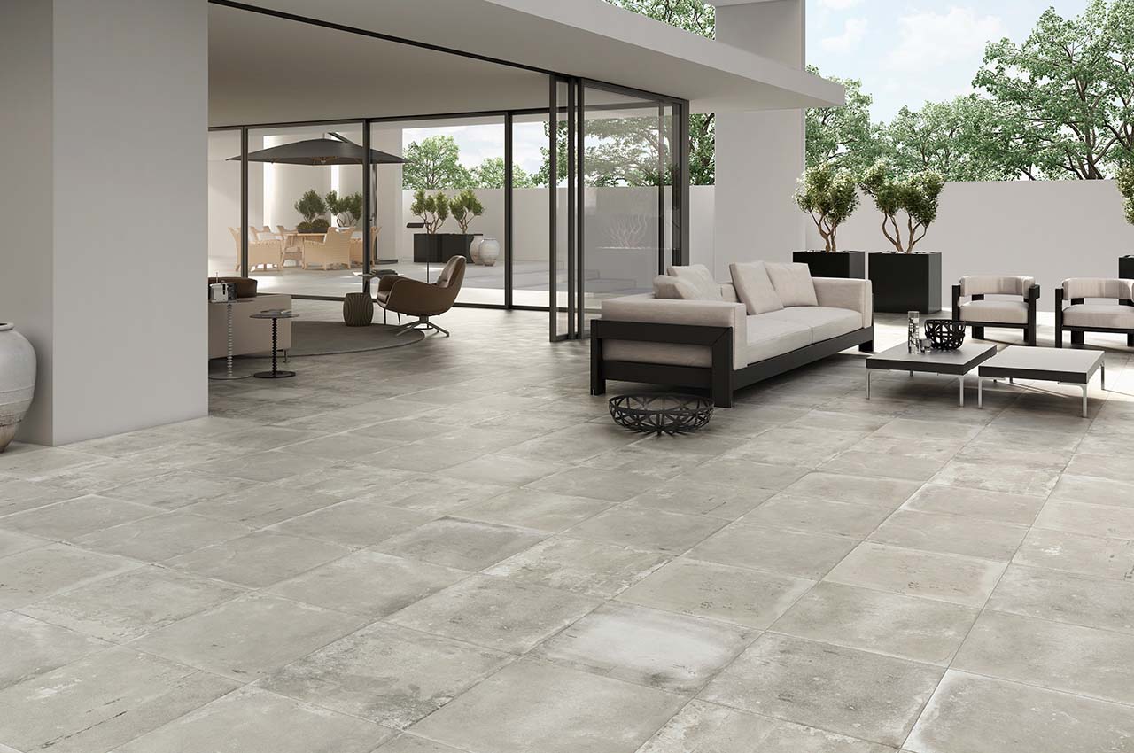 Fabrika Beton Concrete Square Porcelain Tile 500x500mm