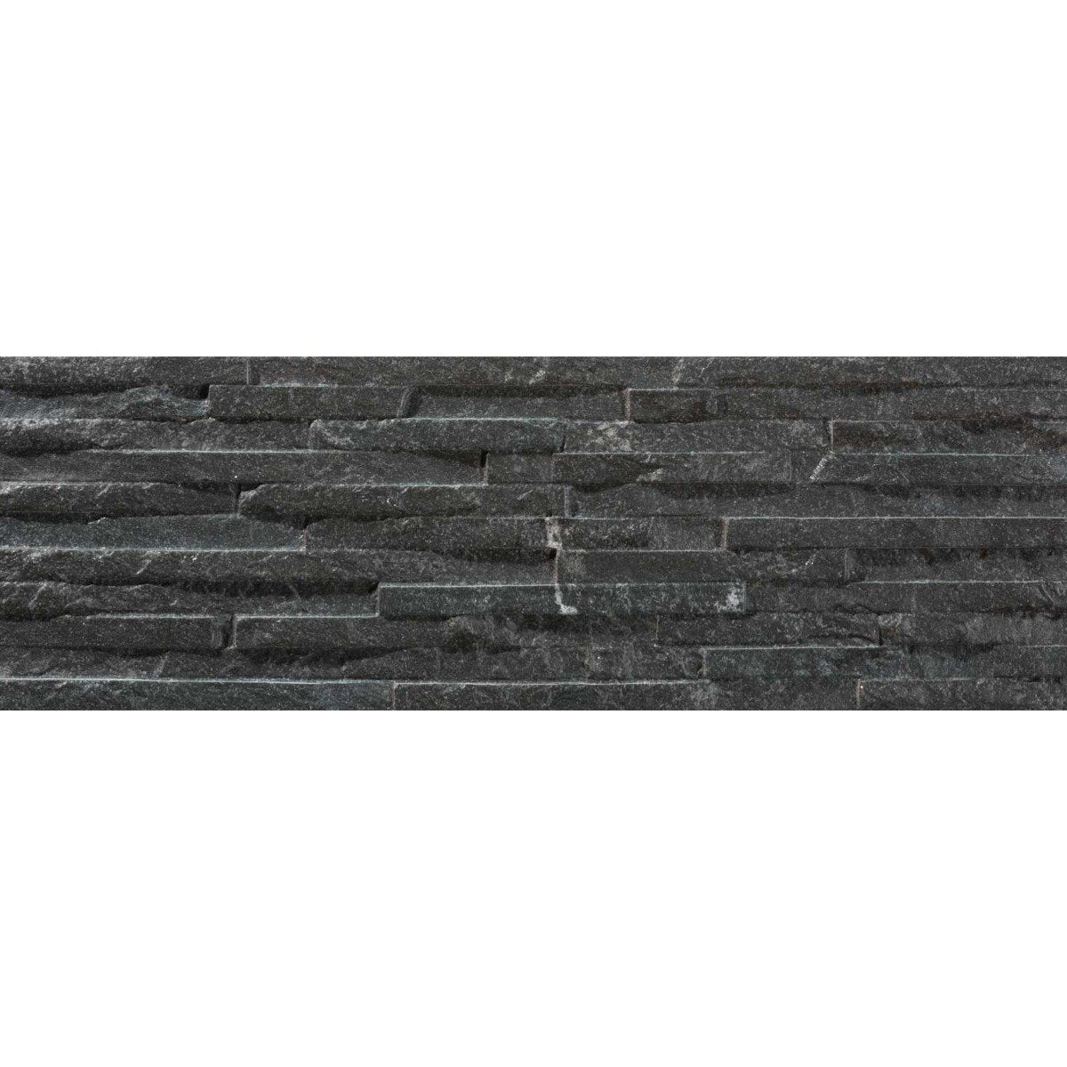 Centaur Black Matt Porcelain Tile 520x170mm