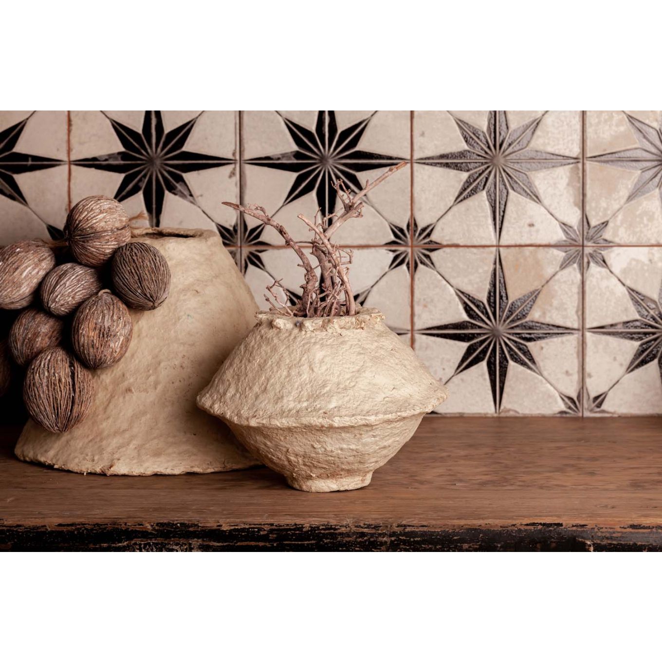 Hades Star Black Lappato Ceramic Tile 450x450mm