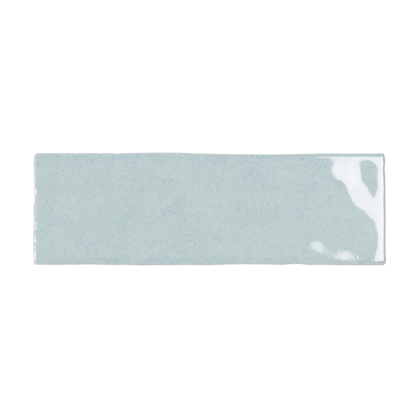 Napoli Cielo Gloss Porcelain Brick Tile 200x65mm