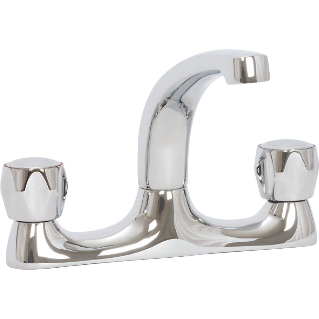 Elegant Haven Skara Chrome Deck Sink Mixer Tap