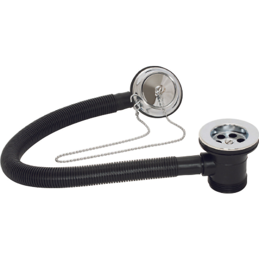 Elegant Haven Bath Combination Chain Waste With Parking Plug 1