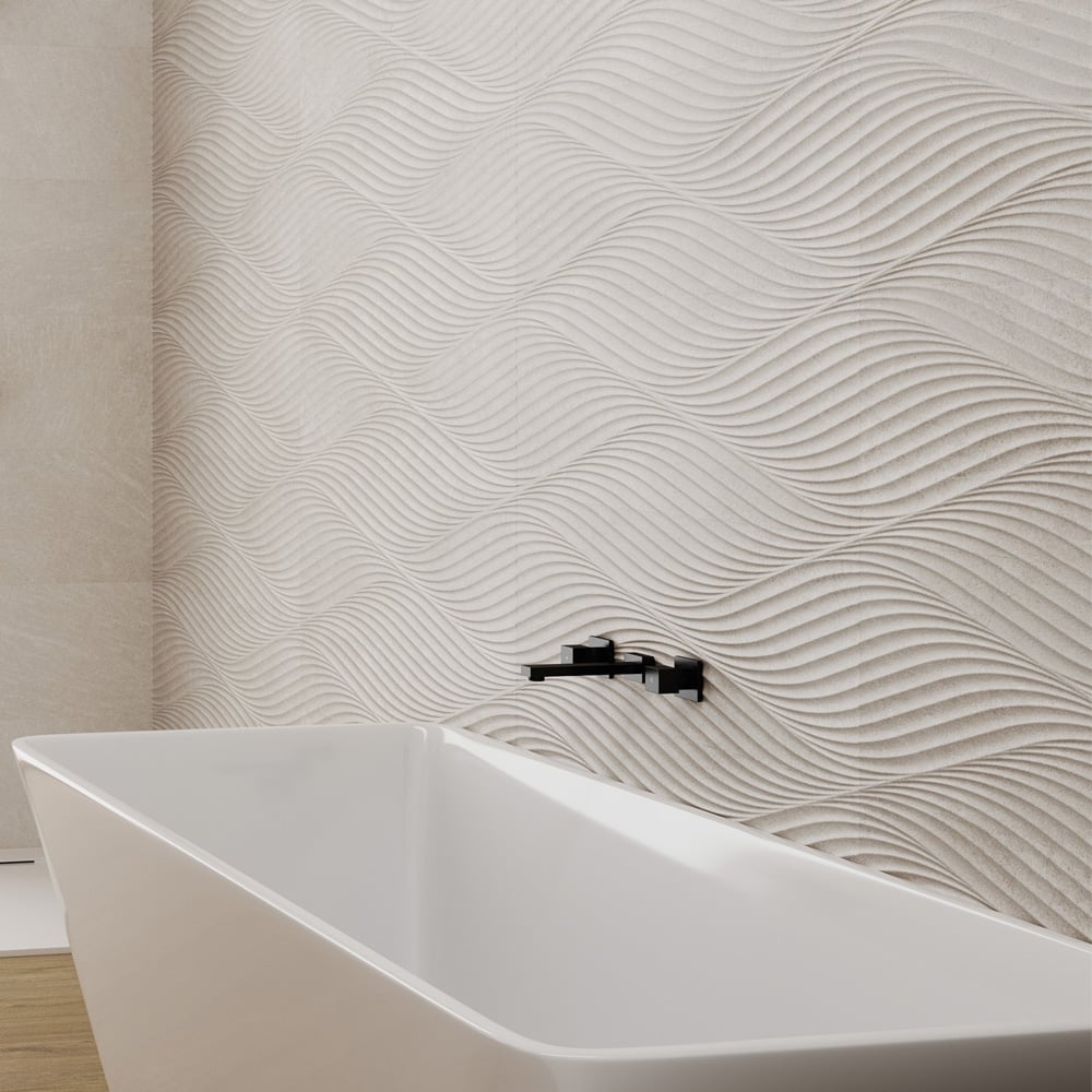 Earth Sand Decor Matt Ceramic Tile 320x900mm