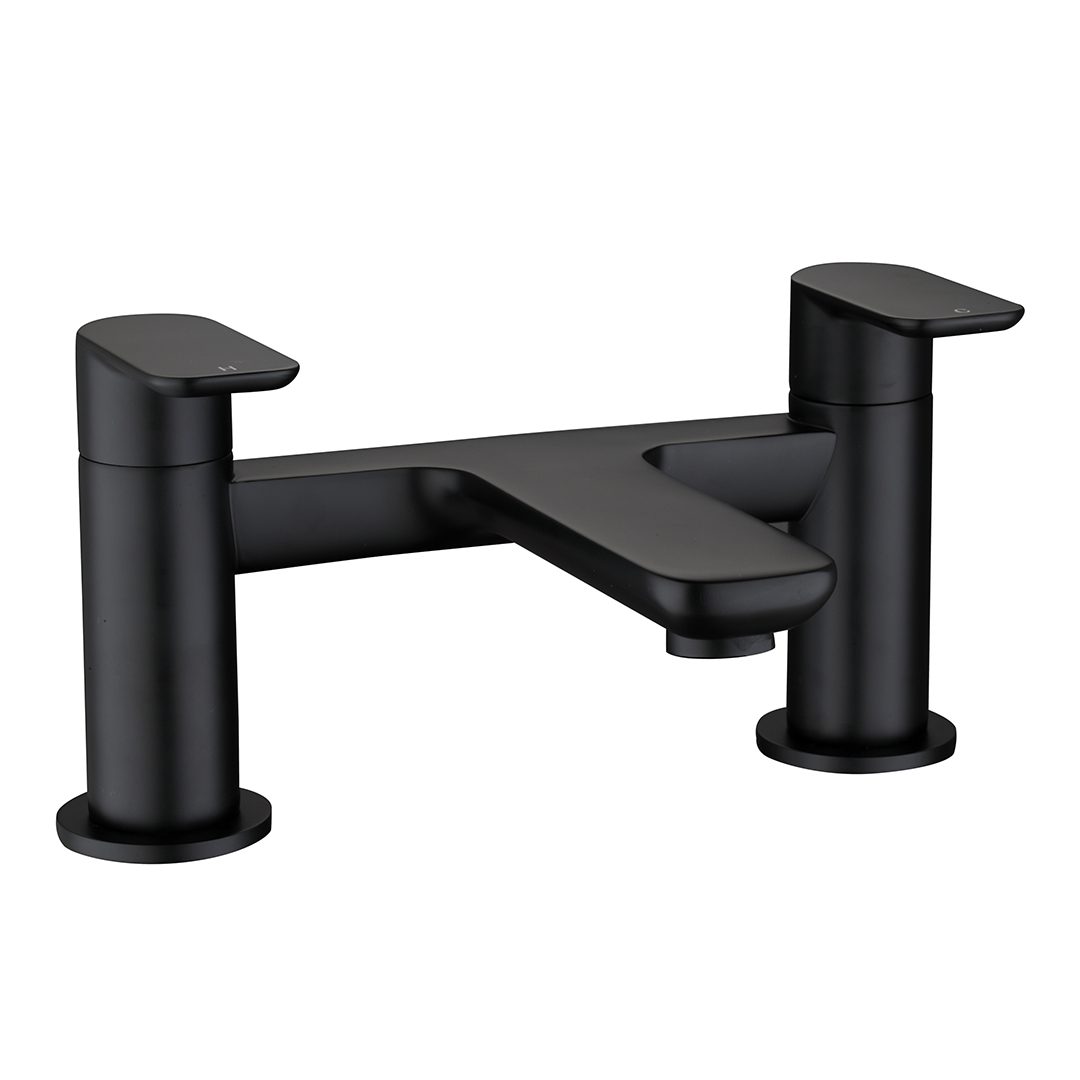 Elegant Haven Rona Matt Black Bath Filler 1