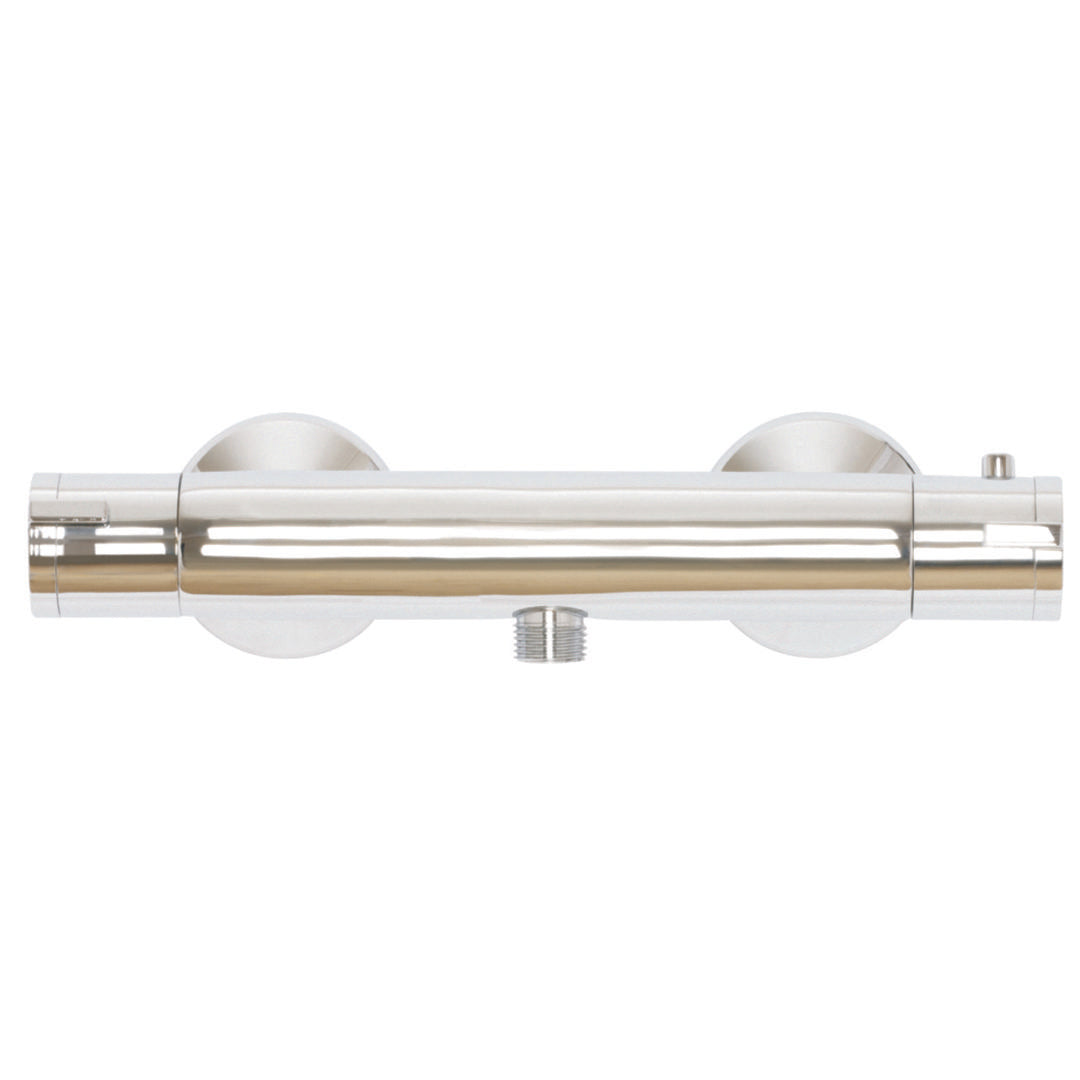 Elegant Haven Stroma Thermostatic Chrome Exposed Bar Shower Valve