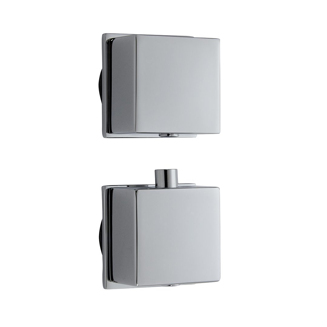 Elegant Haven Oban Chrome Square 2 Handle Pack