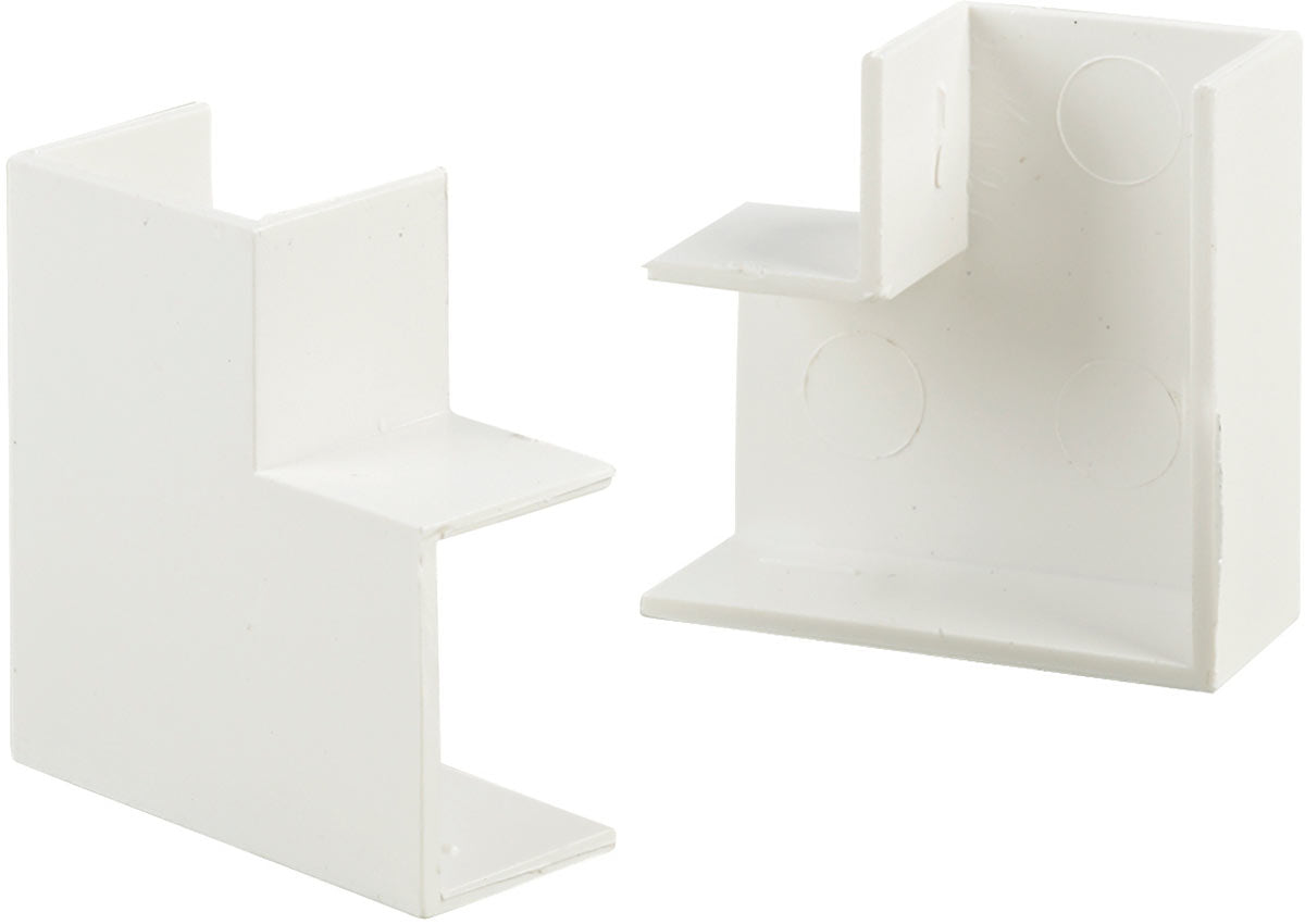 Cable Trunking Flat Angle 16 x 25mm Pack of 2