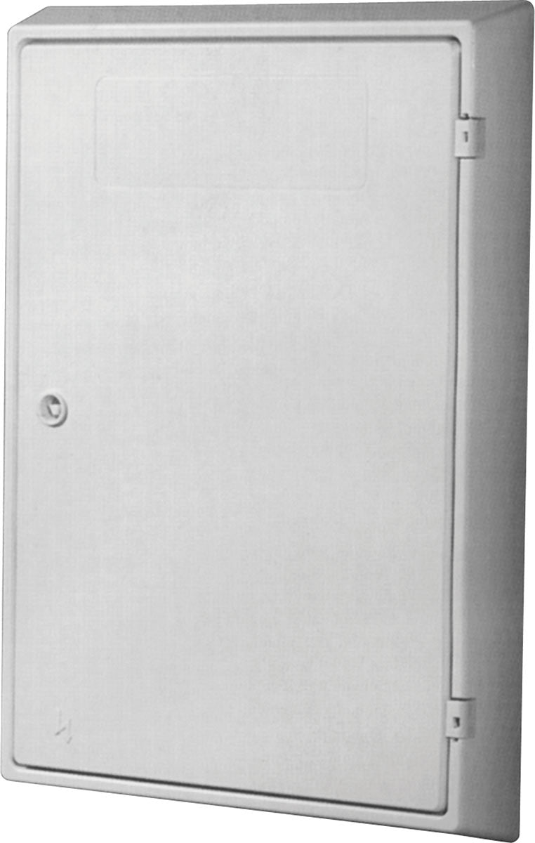 Built In Electric Meter Box White