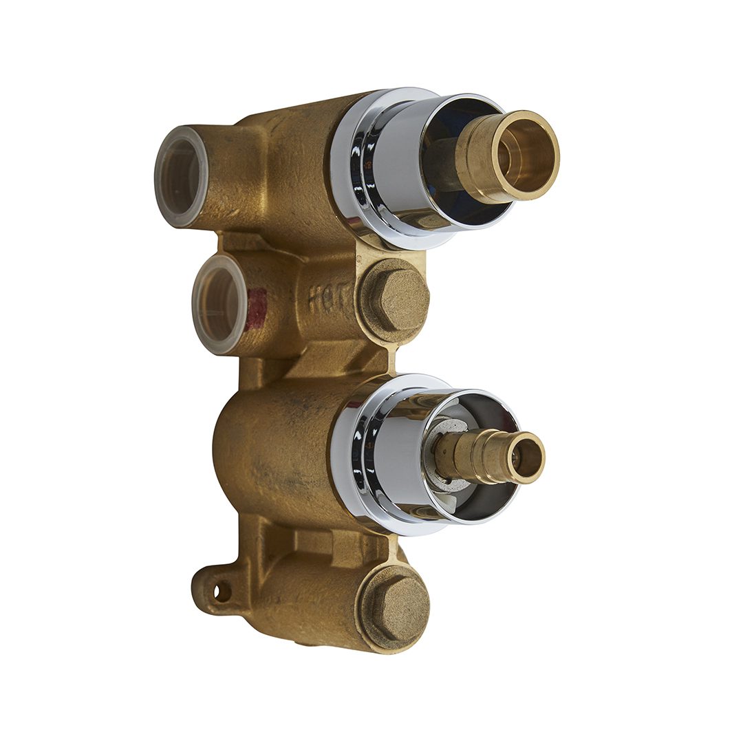 Elegant Haven Oban 2 Handle Dual Flow Shower Valve Body