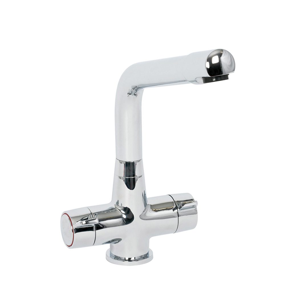 Elegant Haven Tweed Chrome Sink Mixer