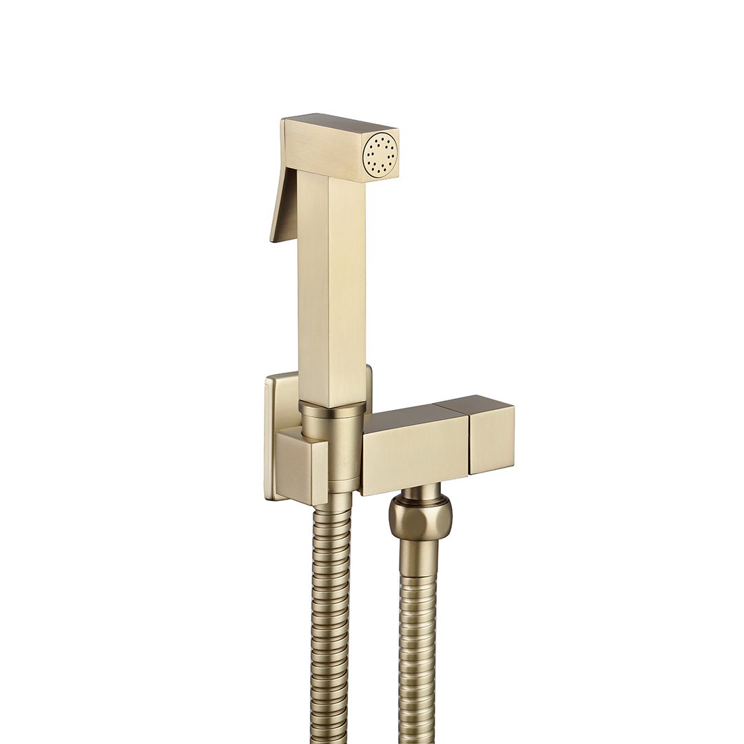 Elegant Haven Beauly Brushed Brass Douche With Integrated Isolator Valve 1