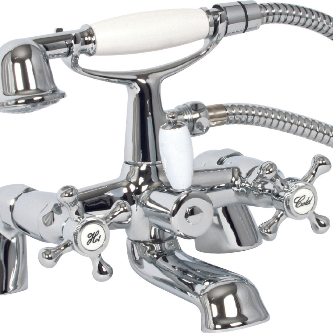 Elegant Haven Melrose Chrome Bath Shower Mixer