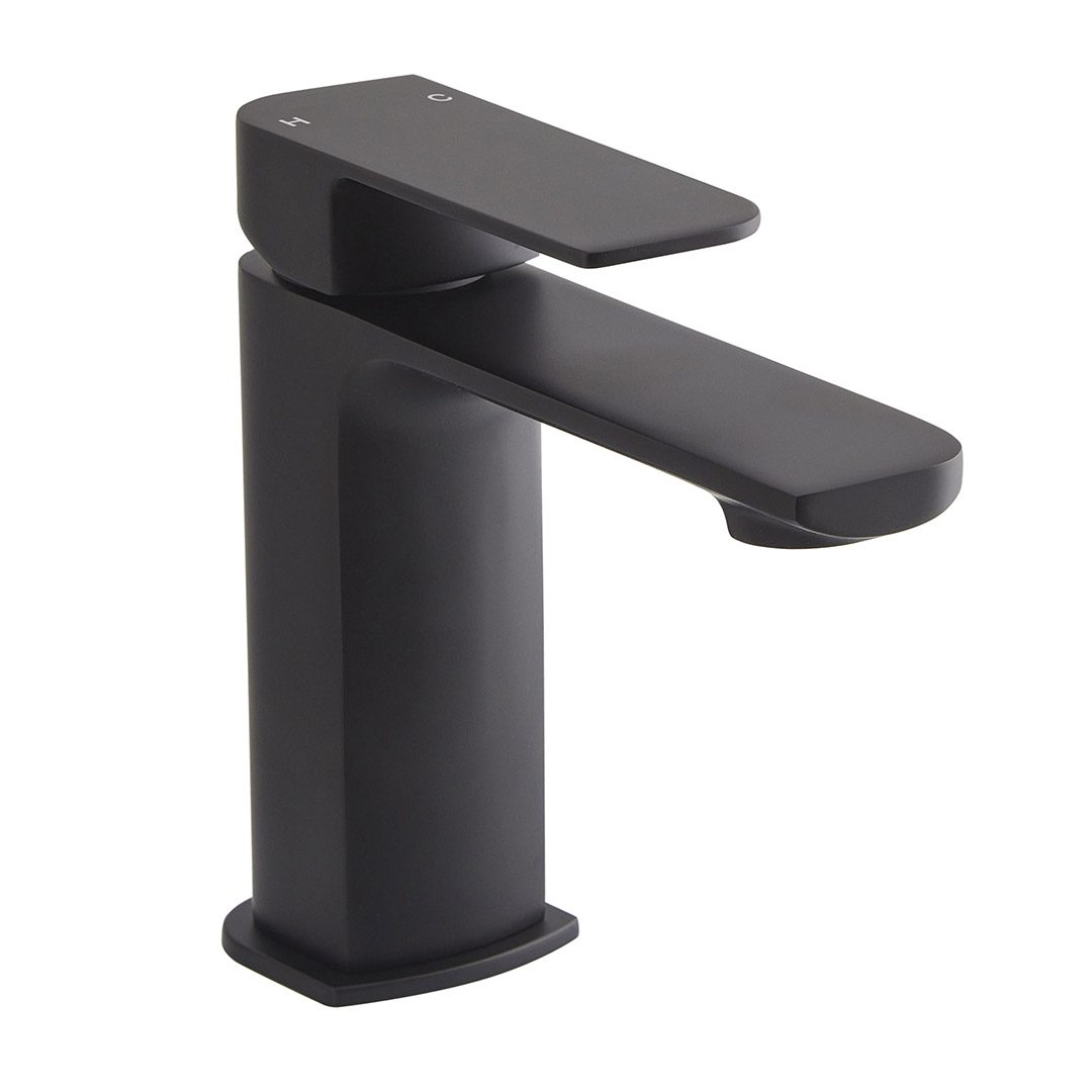 Elegant Haven Ness Matt Black Basin Mixer 1