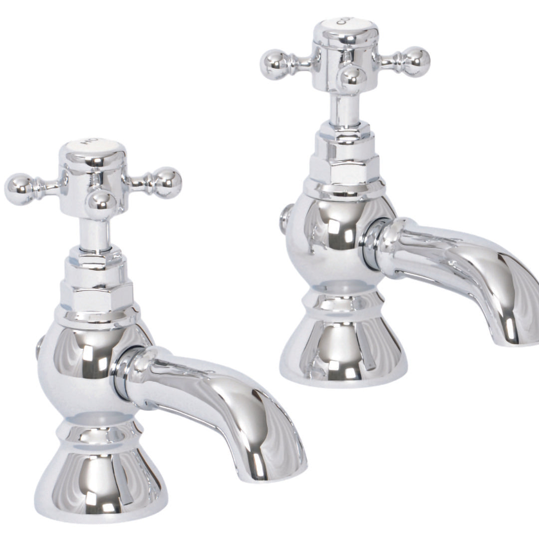 Elegant Haven Balmoral Chrome Bath Taps