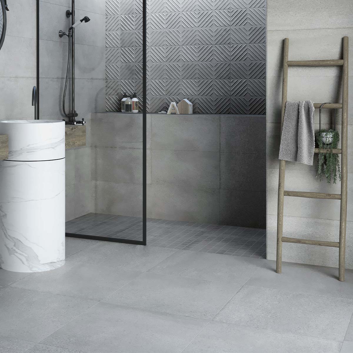 Stallo Perla Matt Porcelain Tile 608x608mm