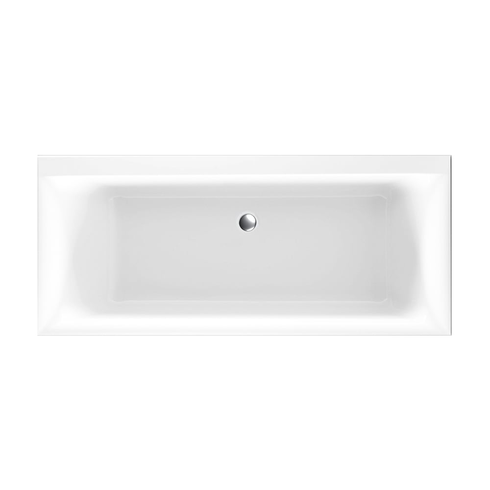 Solaris Double Ended Super Strong Acrylic Bath 1900x900mm