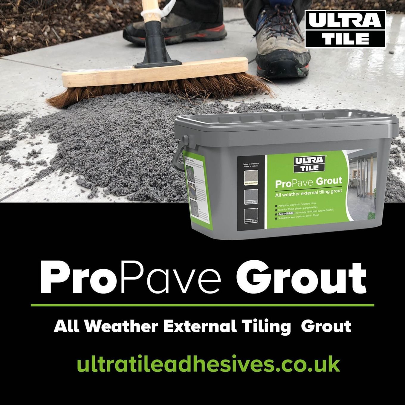ProPave Grout for Outdoor Tiles - Natural Cashmere