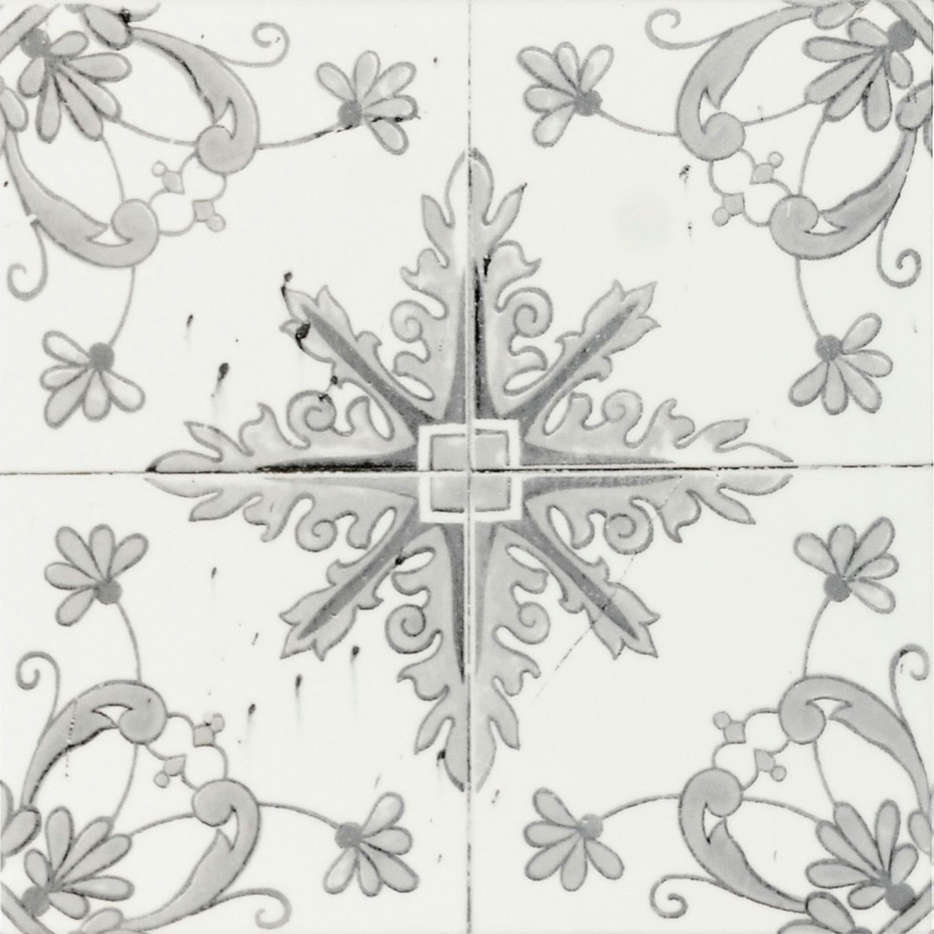 Aramean Matt Grey Porcelain Tile 200x200mm