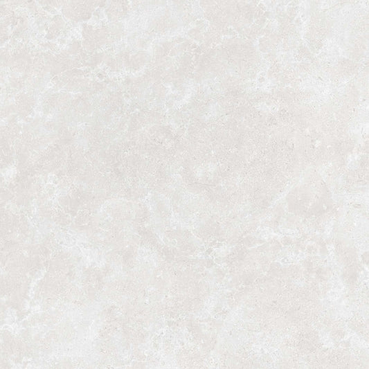 Houston Matt White Porcelain Tile 600x600mm