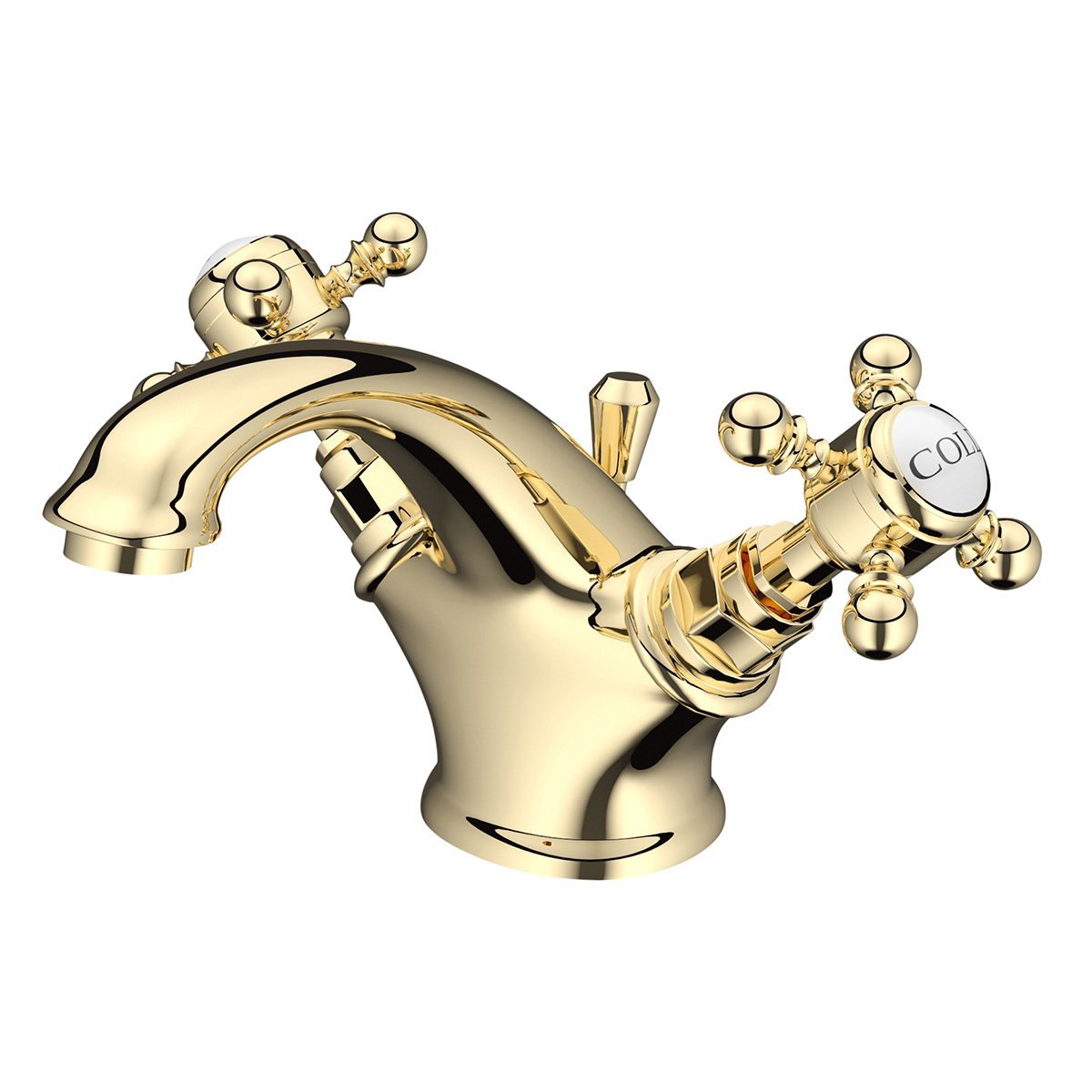 Grosvenor Gold Basin Mixer Tap