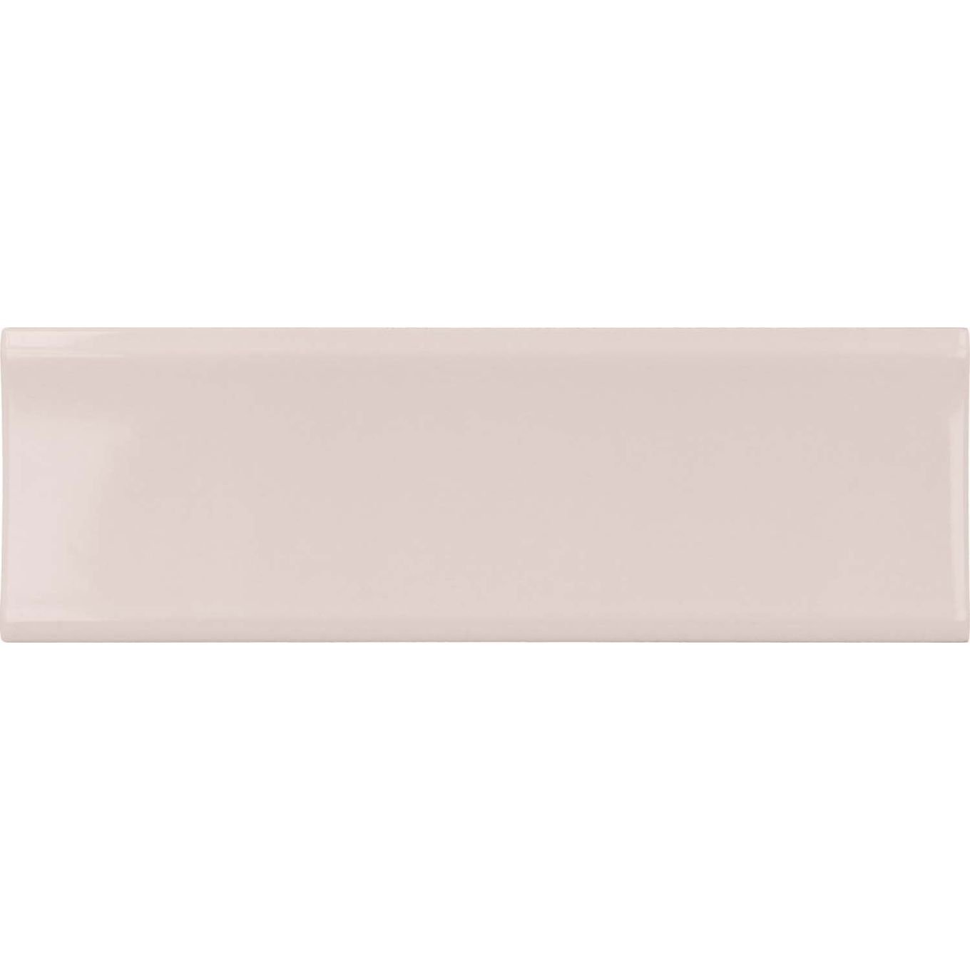 Valencia In Fair Pink Gloss Ceramic Tile 200x65mm