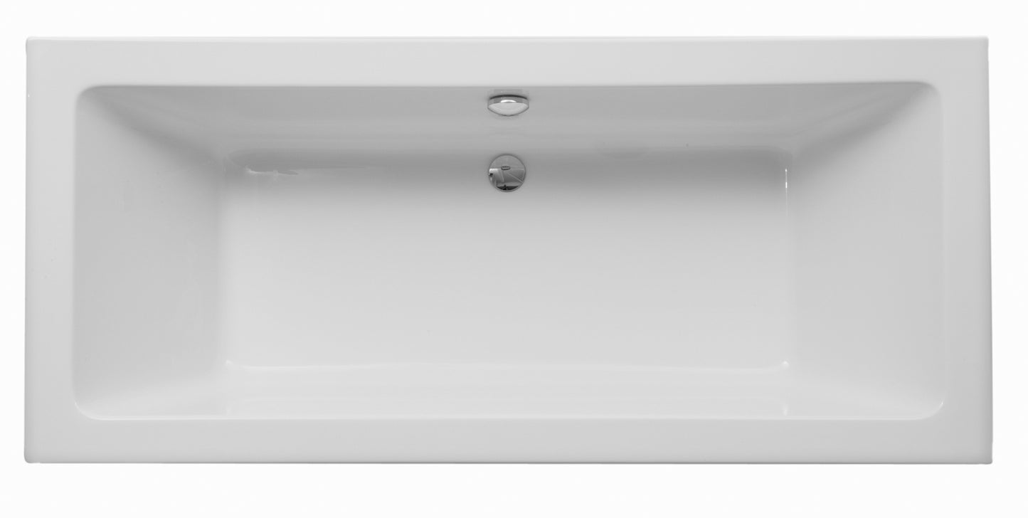 STETSON 1800x800mm bath double ended & bath legs