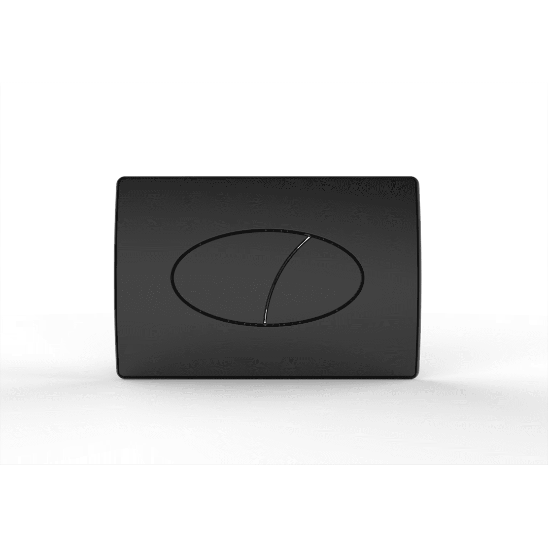 Elegant Haven Storr Curve Black Dual Flush Plate 2