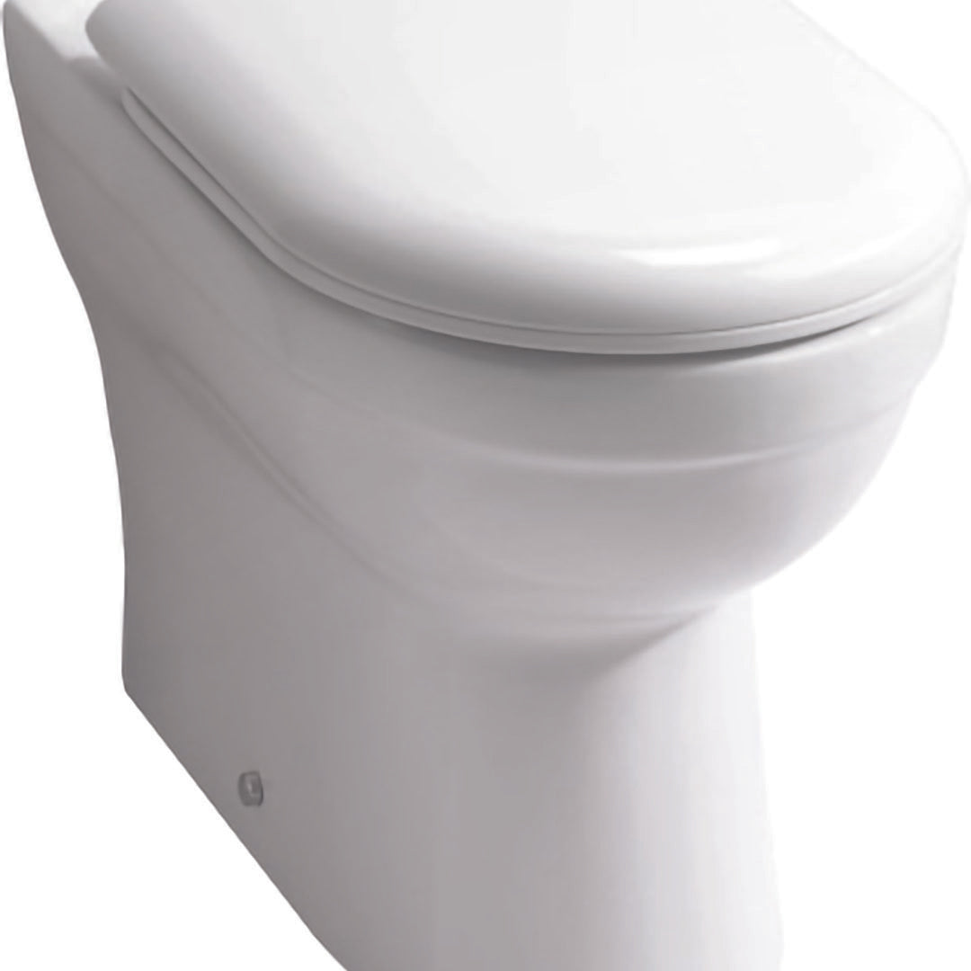 Elegant Haven Skara Back To Wall Pan With Seat And Cover 26131-