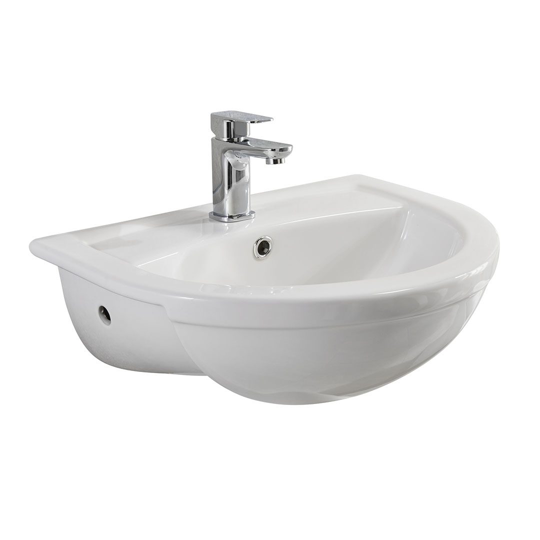 Elegant Haven Skara Elgin 560mm Semi Recessed Basin
