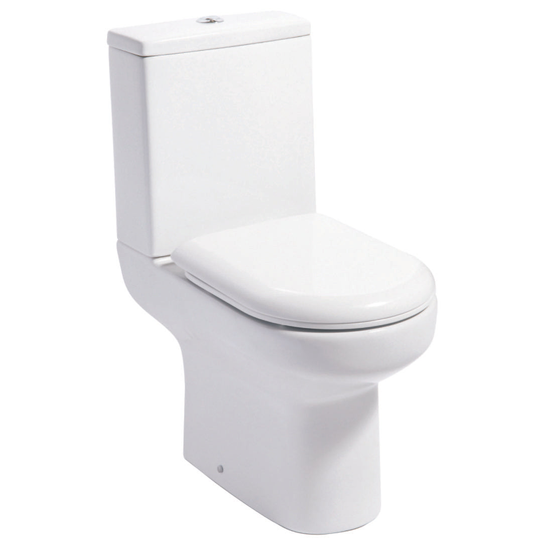 Elegant Haven Elgin Close Coupled Short Projection Wc With Cistern And Seat And Cover 38120-38220-