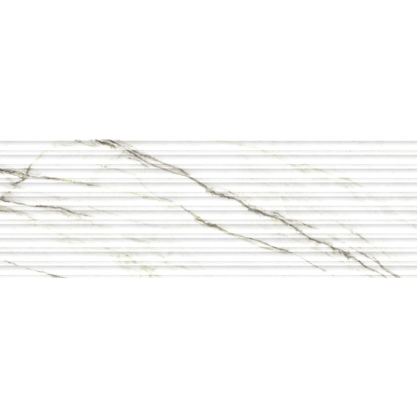 Mito Green Matt Marble Decor Ceramic Tile 333x1000mm