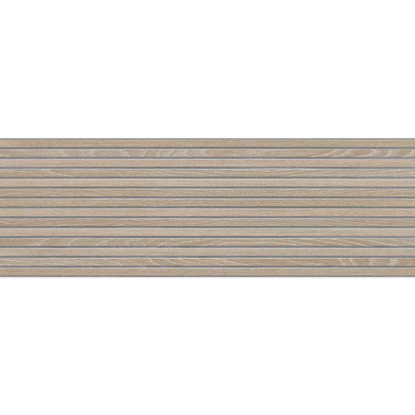 Madera Decor Haya Matt Ceramic Slatted Wood Tile 1200x400mm