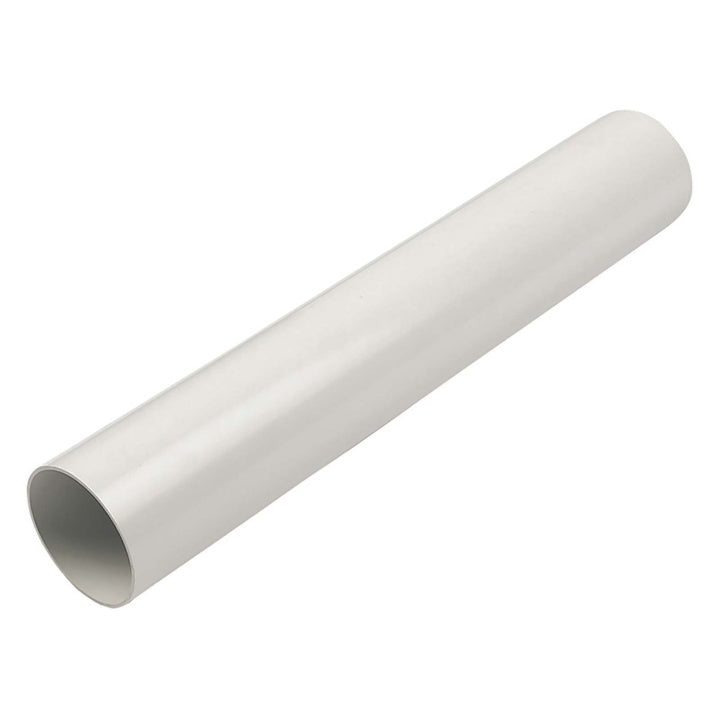 White Solvent Weld Waste Pipe 40mm x 3m