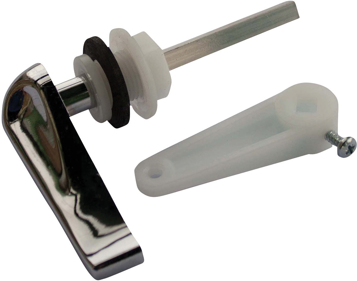 Chrome Plastic Low Level Toilet Cistern Handle