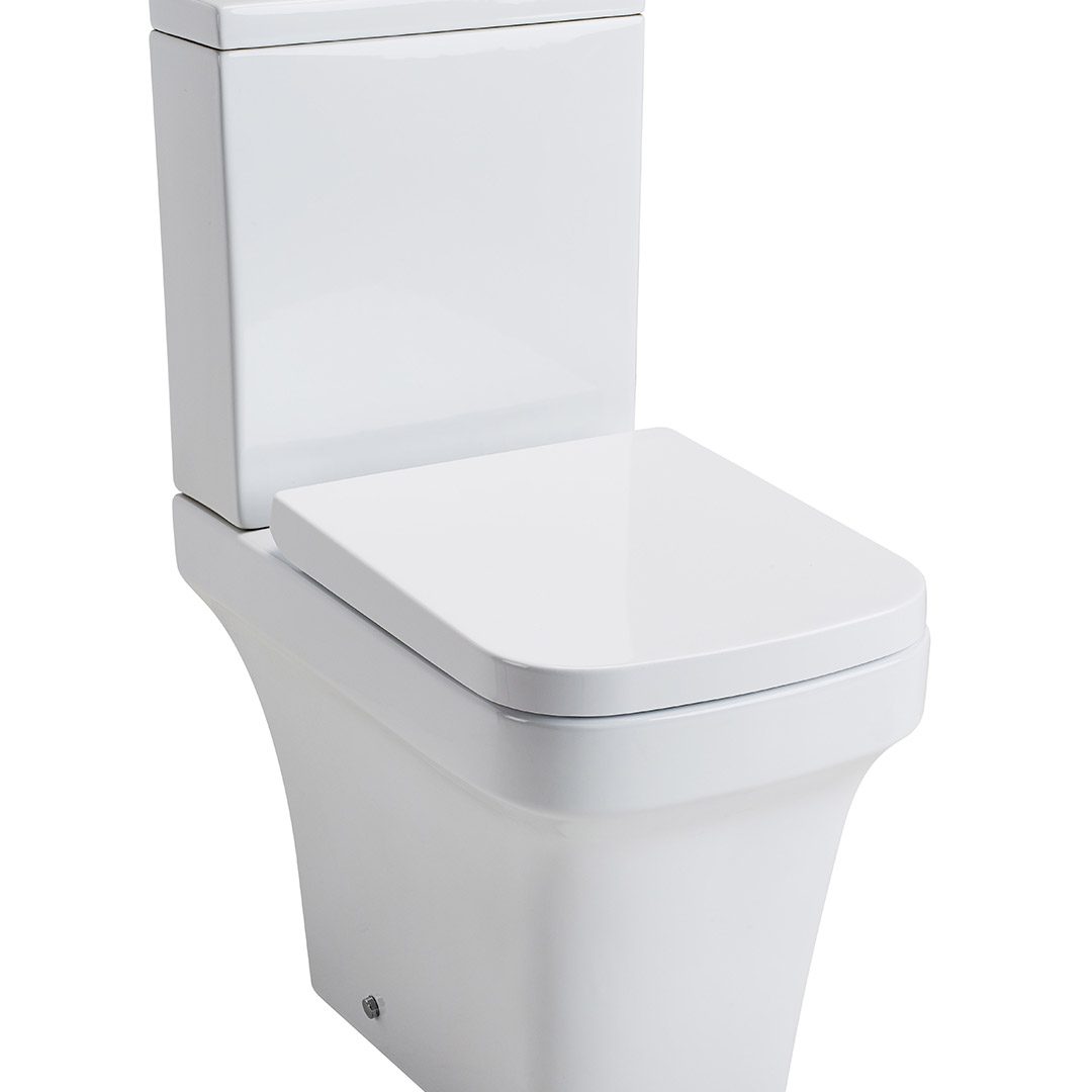 Elegant Haven Iona Close Coupled Short Projection Wc With Cistern And Seat And Cover 35121-35220-