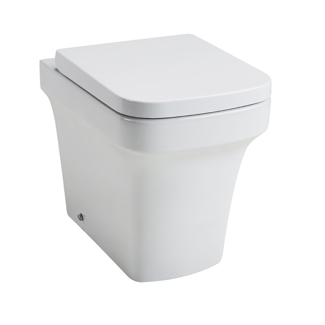 Elegant Haven Iona Back To Wall Pan And Seat And Cover 35131-