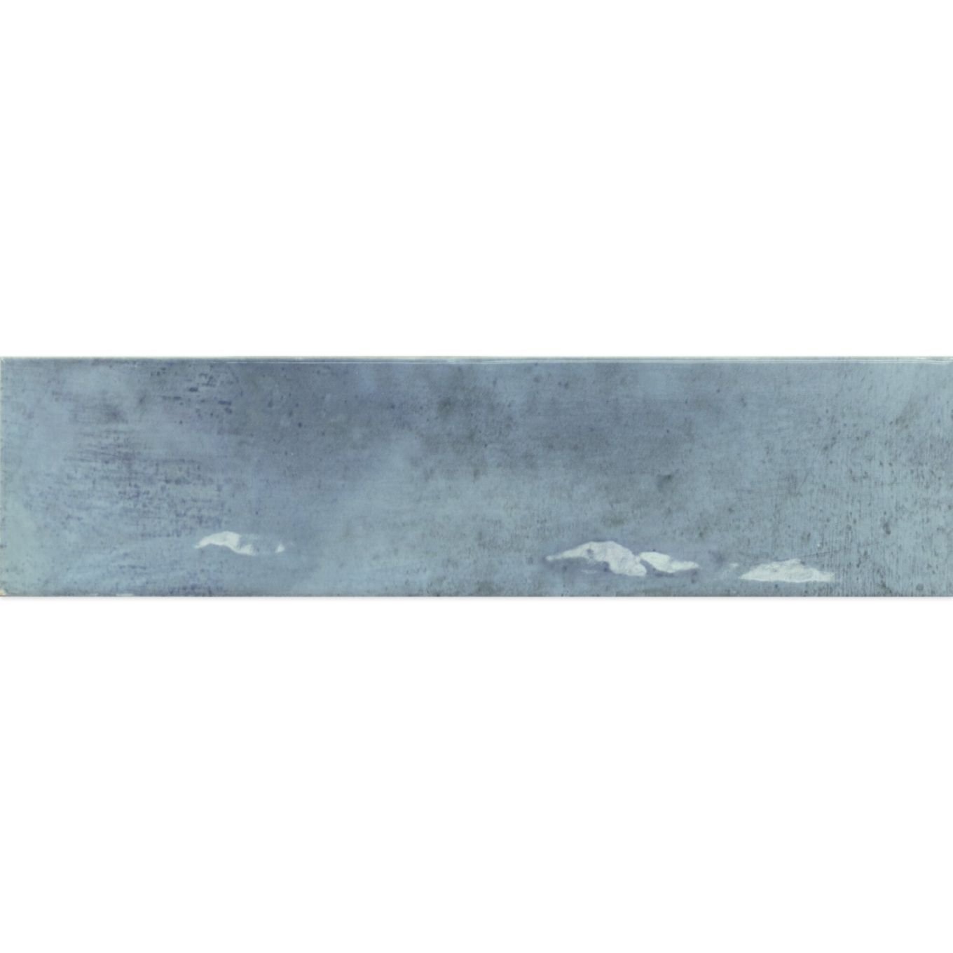 Babylon Blue Gloss Ceramic Brick Tile 246x60mm
