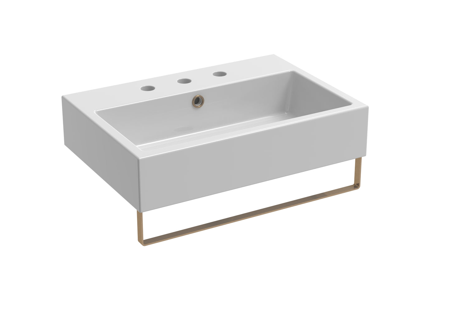 MATTEO 60x42cm washbasin 3TH