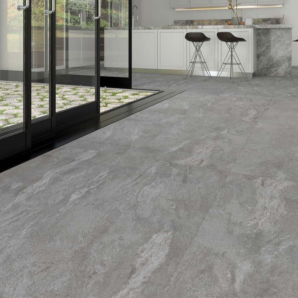 Terrence Grey Matt Porcelain Tile 600x1200mm