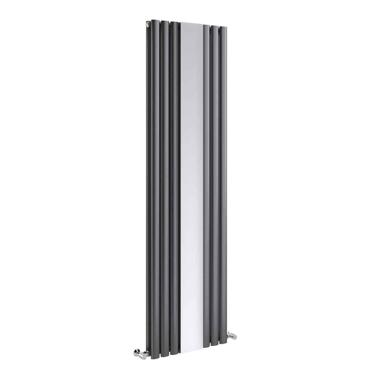 Corex Grey Vertical Mirror Radiator 1800x500mm
