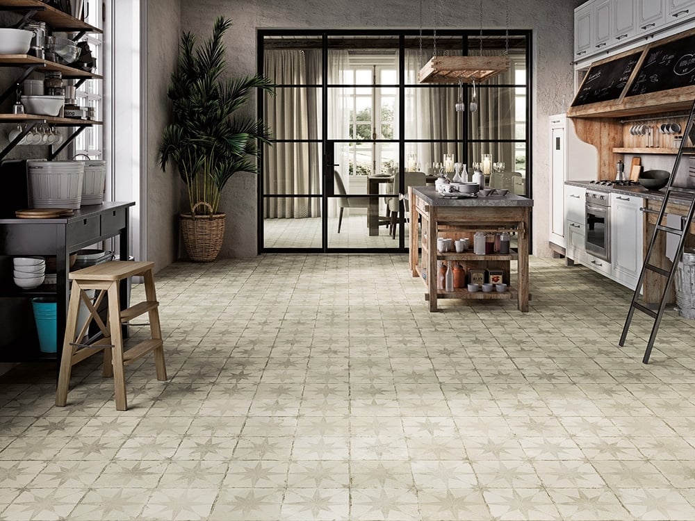 Fired Star White Matt Ceramic Tile 450x450mm