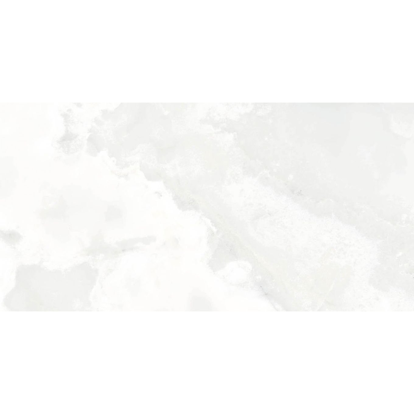 Osaka White Super Polished Porcelain Onyx Tile 600x1200mm