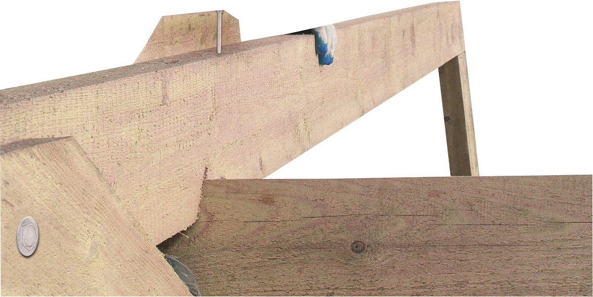 Carpenters Mate Heavy Duty Hex Head Screws 140mm Pack of 100