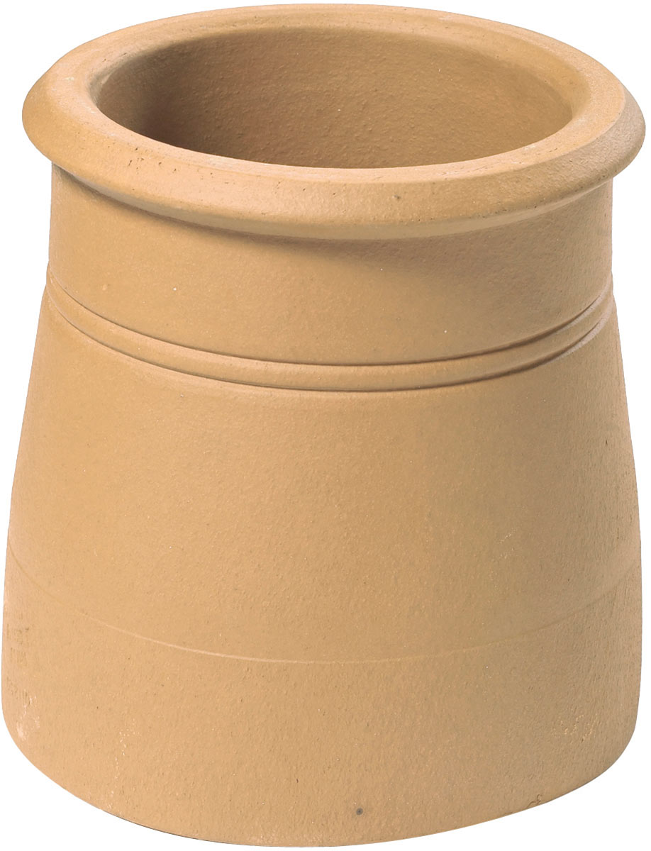 Cannon Head Buff Chimney Pot 300mm