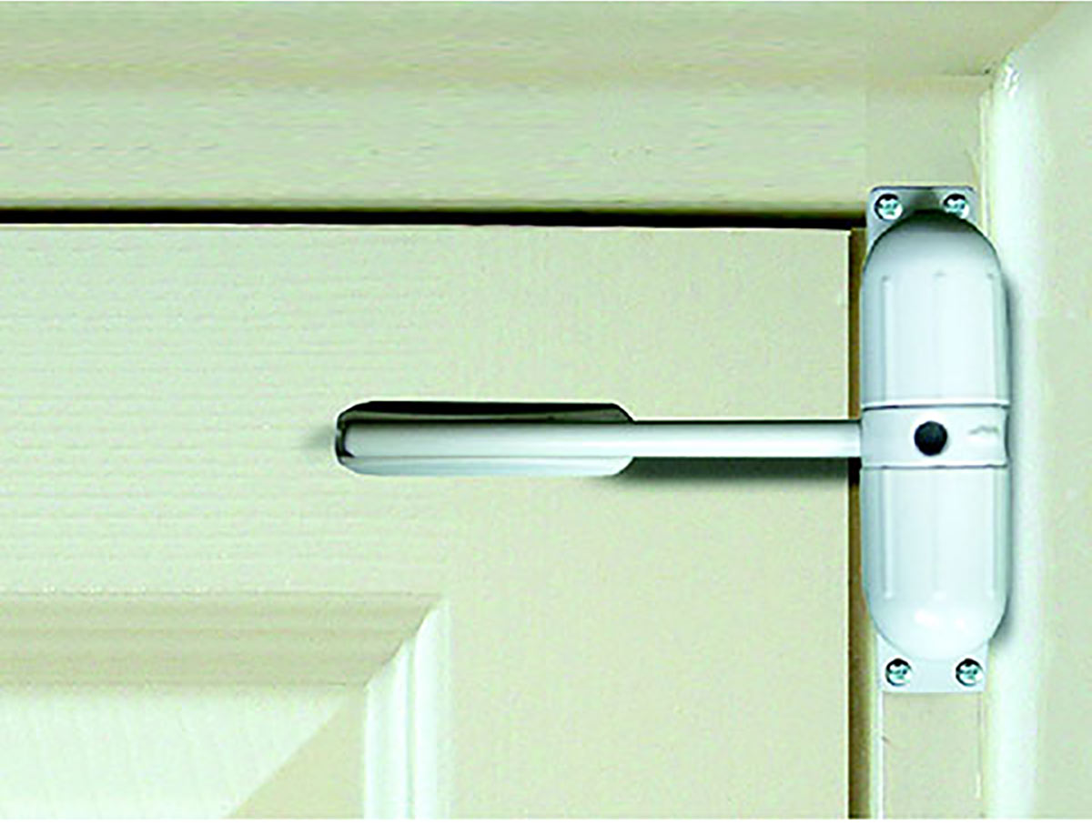 C10 Door Closer White Surface Mounted