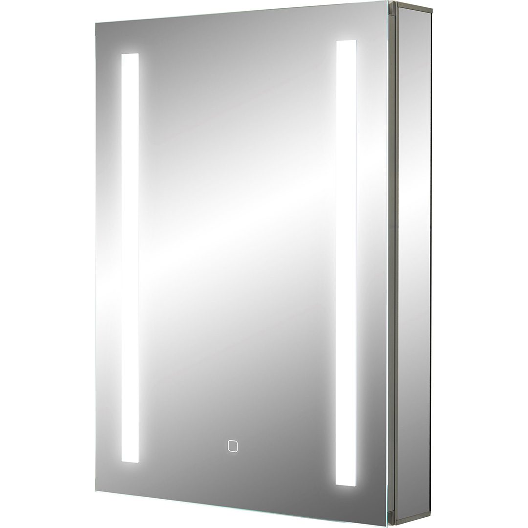 Elegant Haven Comrie 500mm 1 Door Led Bathroom Mirror Cabinet