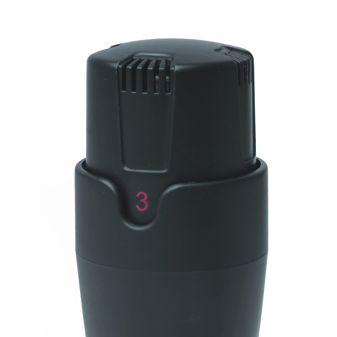 Thermostatic Anthracite Straight Pair of Radiator Valves